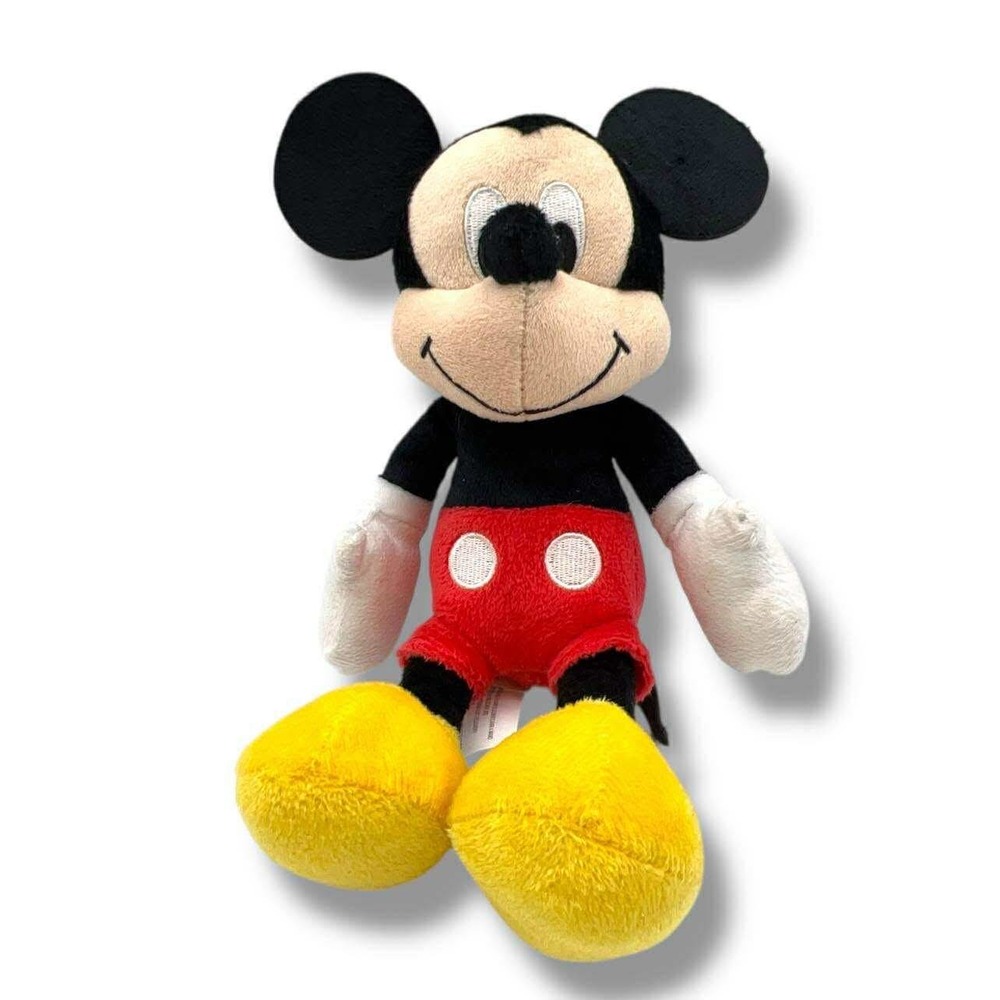 Disney Mickey Mouse‎ Plush Toy Stuffed Animal Classic Red Shorts Birthday Gift